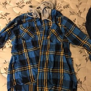 Men’s xl hooded shirt